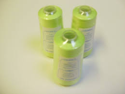 Lock thread 100% polyester 3.000 yard (12 pcs), Neon Green 202